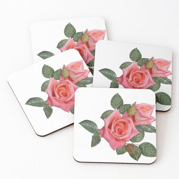 Item preview, Pink roses beautiful design designed and sold by HappyVibesAlert.