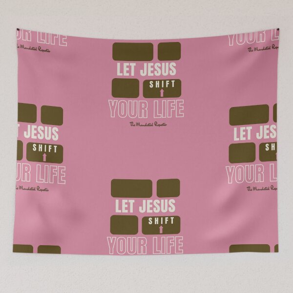 Item preview, Let Jesus Shift Your Life - Pink designed and sold by TheReporter1.
