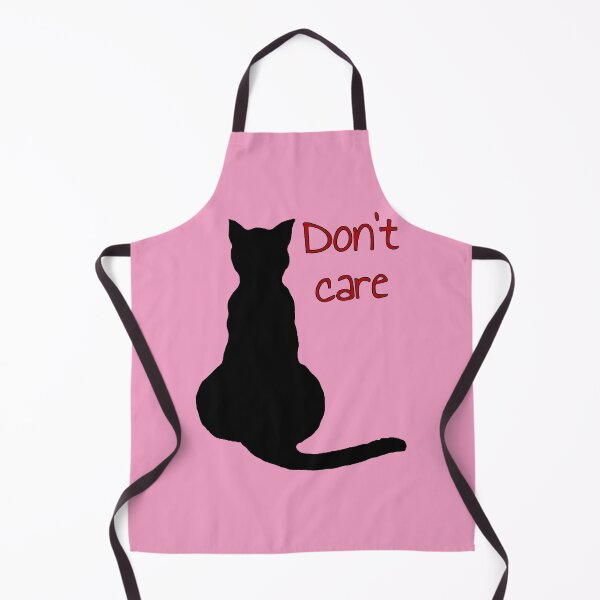 Item preview, Dont Care Cat Quote Cartoon Vector Cut Out designed and sold by taiche.