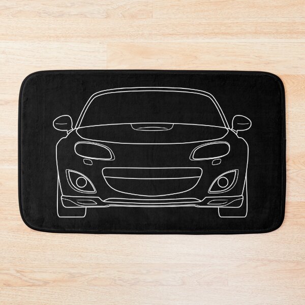 Item preview, Mazda Miata MX5 NC facelift white lines designed and sold by EdimDesign.
