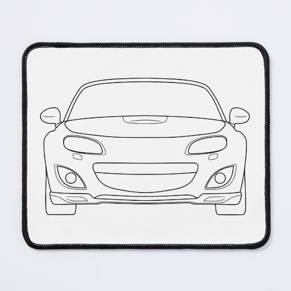 Item preview, Mazda Miata MX5 NC facelift black lines designed and sold by EdimDesign.