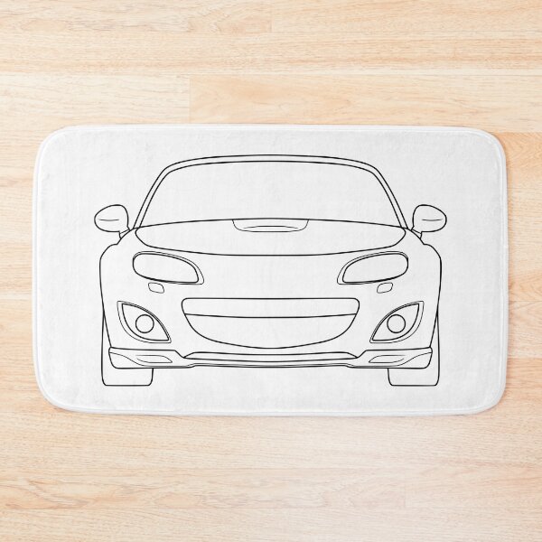 Item preview, Mazda Miata MX5 NC facelift black lines designed and sold by EdimDesign.