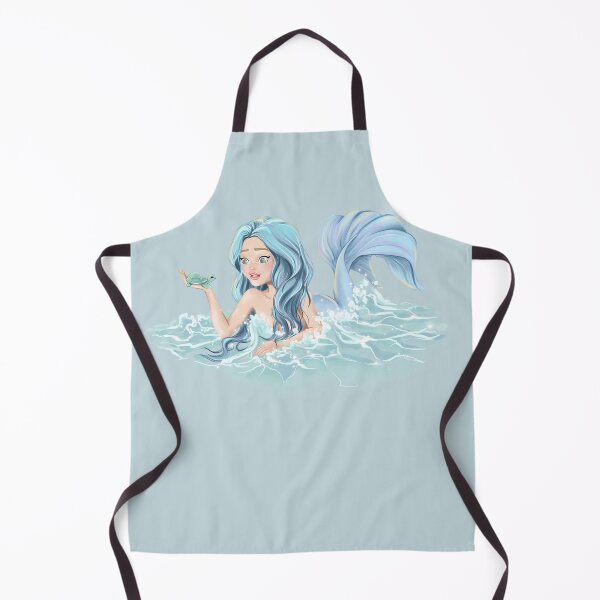 Item preview,  Animal Rescue Sea Turtle Save Oceans Girl Mermaid  Illustration designed and sold by CreativeBu.