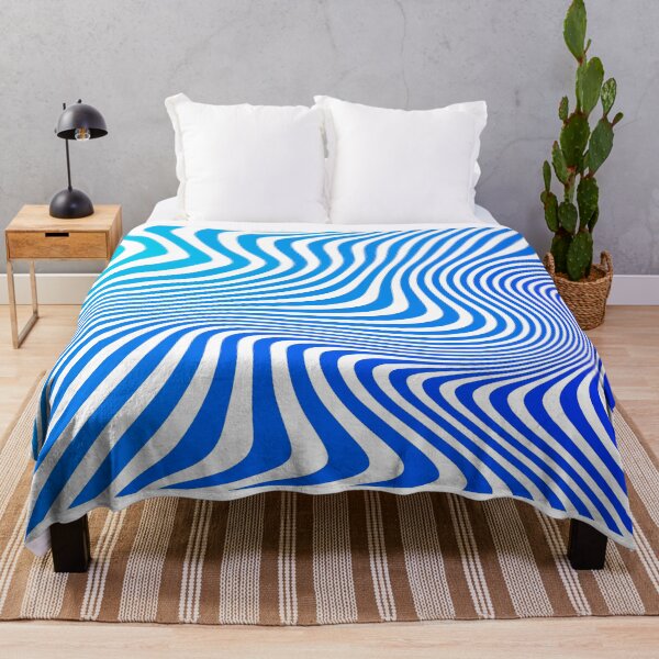 Item preview, wavy pattern seashore beach waves abstract geometric designed and sold by designsmaster99.
