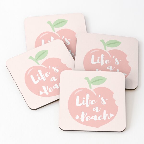 Item preview, Lifes a Peach, Inspirational Quote designed and sold by rustydoodle.