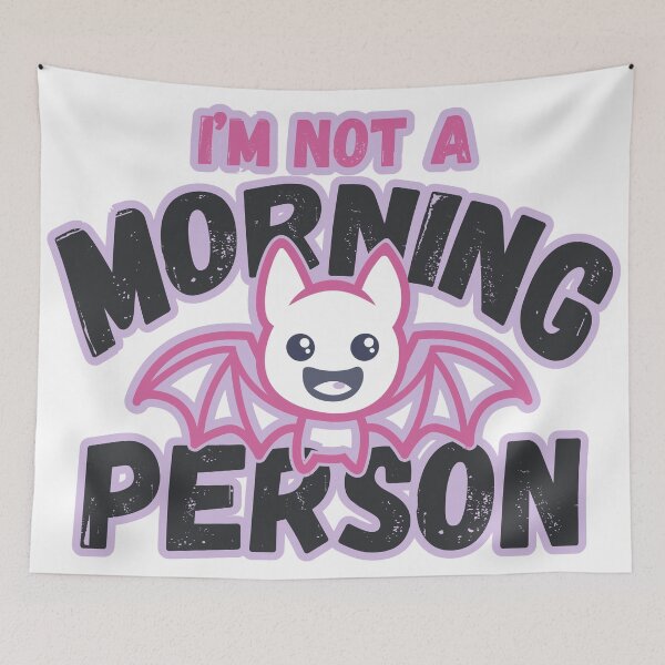 Item preview, i'm not a morning person designed and sold by TheTshirtClub.