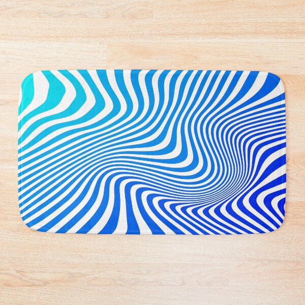 Item preview, wavy pattern seashore beach waves abstract geometric designed and sold by designsmaster99.