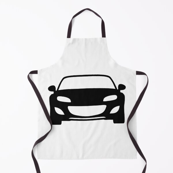 Item preview, Mazda Miata MX5 NC facelift black silhouette designed and sold by EdimDesign.