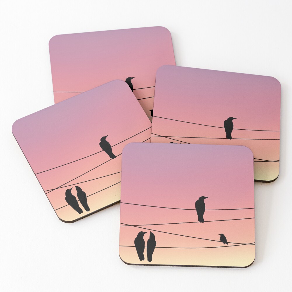 Item preview, Coasters (Set of 4) designed and sold by Rousetta.