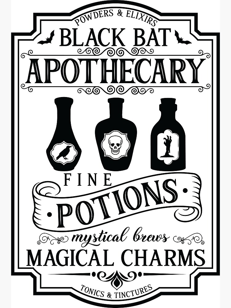 Apothecary Magical Chemistry Custom Classic Metal Signs, Apothecary Decor,  Apothecary Gift, Magic Decoration