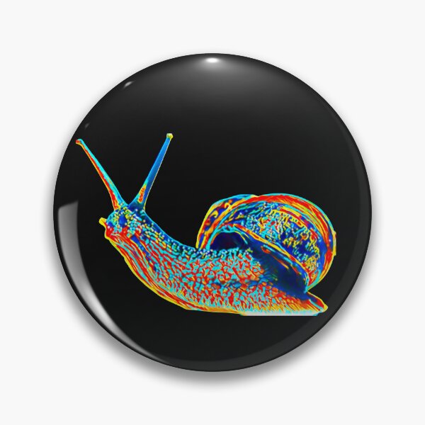 Item preview, Psychedelic Neon Funky Snail Art 2 designed and sold by Cawaiico.