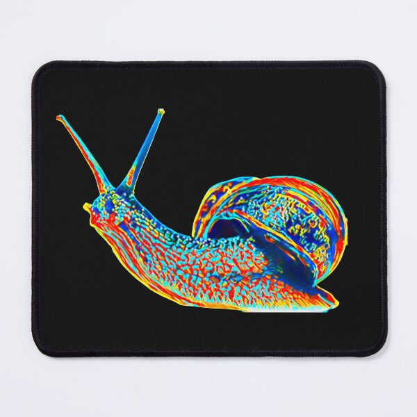 Item preview, Psychedelic Neon Funky Snail Art 2 designed and sold by Cawaiico.
