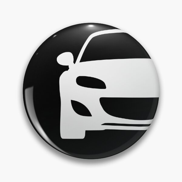 Item preview, Mazda Miata MX5 NC facelift white silhouette designed and sold by EdimDesign.