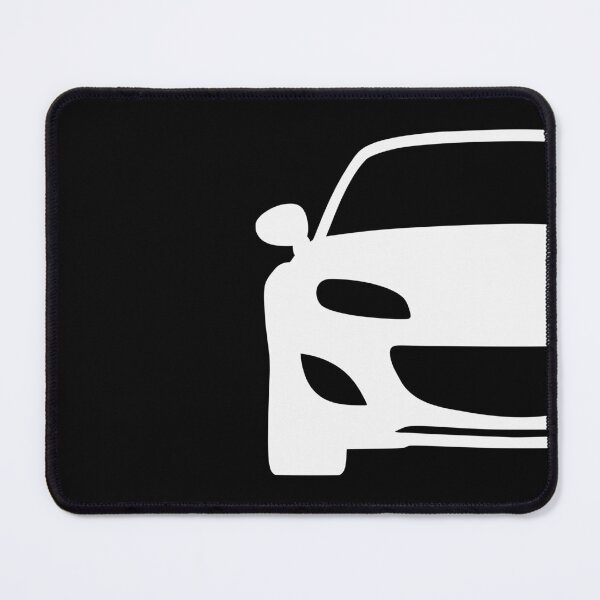 Item preview, Mazda Miata MX5 NC facelift white silhouette designed and sold by EdimDesign.