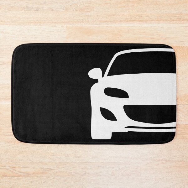 Item preview, Mazda Miata MX5 NC facelift white silhouette designed and sold by EdimDesign.