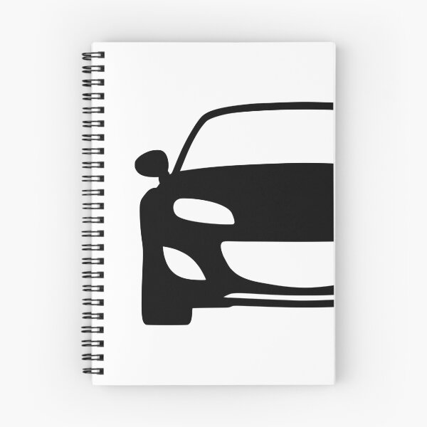 Item preview, Mazda Miata MX5 NC facelift black silhouette designed and sold by EdimDesign.