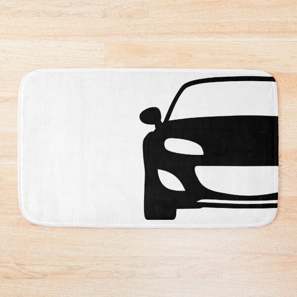 Item preview, Mazda Miata MX5 NC facelift black silhouette designed and sold by EdimDesign.