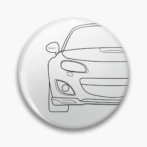 Item preview, Mazda Miata MX5 NC facelift black lines designed and sold by EdimDesign.