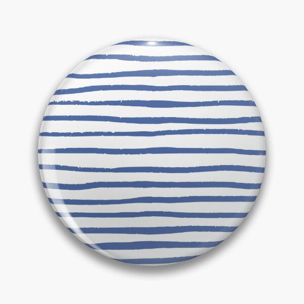 Item preview, Blue Abstract Narrow Stripes Pattern designed and sold by Calislahn.
