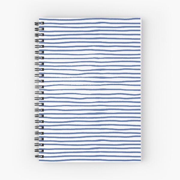 Item preview, Blue Abstract Narrow Stripes Pattern designed and sold by Calislahn.