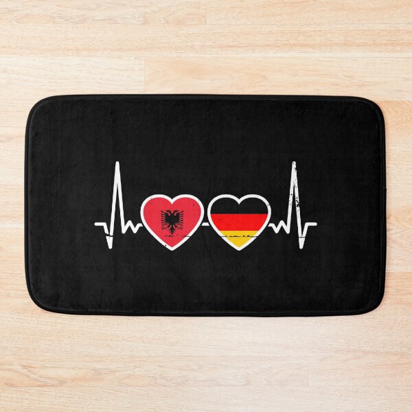 Item preview, Albania Germany Flag Albanian German Heart designed and sold by max-it-out.