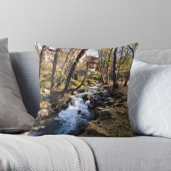 Beautiful Kakopetria - Cyprus Throw Pillow