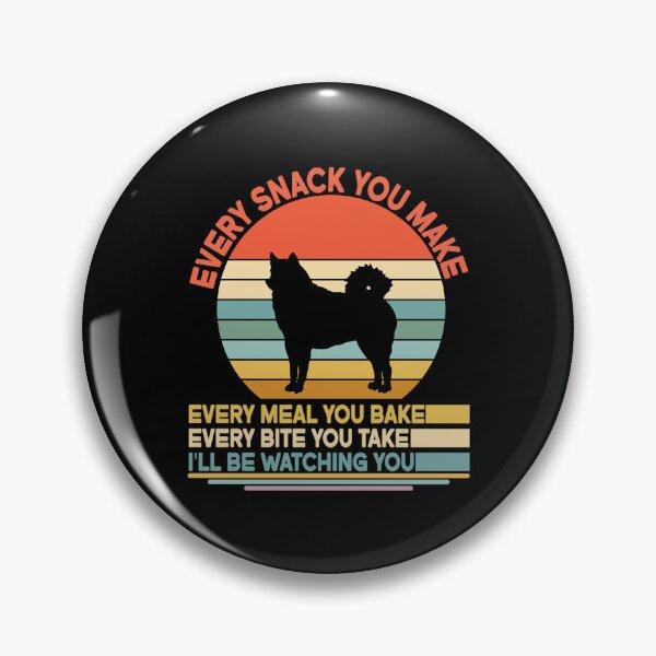 Item preview, Finnish spitz Every Snack You Make Every Meal You Bake, Finnish spitz Vintage Dog Owner Mom Dad Birthday Christmas Gift designed and sold by xlnv.