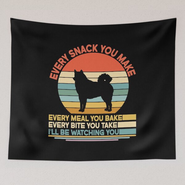 Item preview, Finnish spitz Every Snack You Make Every Meal You Bake, Finnish spitz Vintage Dog Owner Mom Dad Birthday Christmas Gift designed and sold by xlnv.