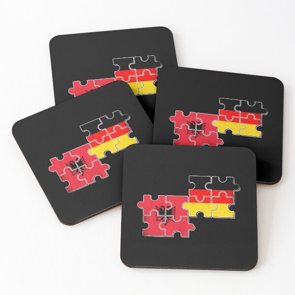 Item preview, Albania Germany Flag Albanian German designed and sold by max-it-out.