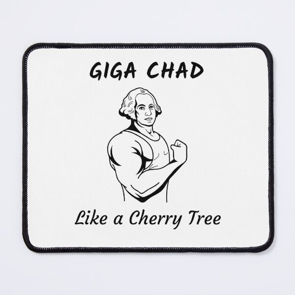 Item preview, Giga Chad Face - Washington (Giga Chad Meme) designed and sold by LaShantinPTY507.