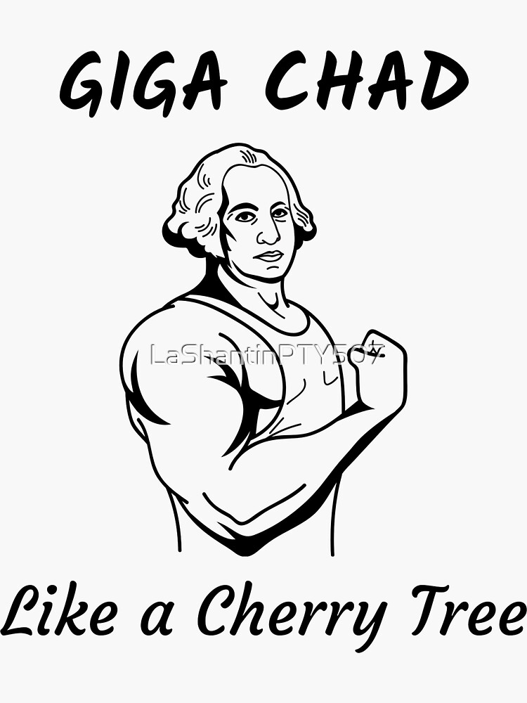 Giga Chad Sticker for Sale by Chaiser