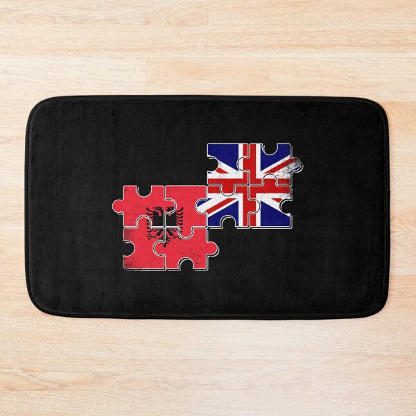 Item preview, Albania Great Britain Flag Albanian British designed and sold by max-it-out.