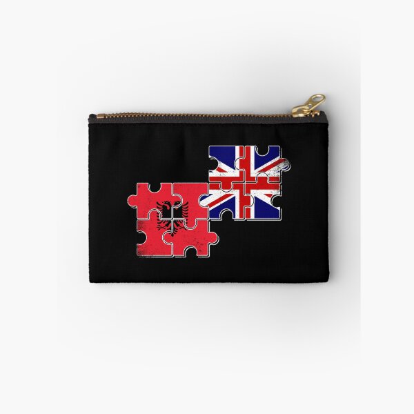 Item preview, Albania Great Britain Flag Albanian British designed and sold by max-it-out.