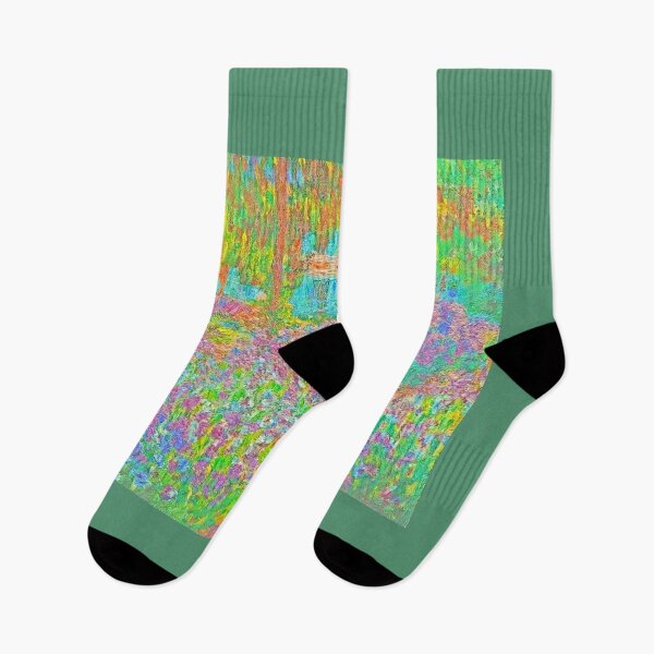 Item preview, The Artist's Garden at Giverny, 1900 by Claude Monet designed and sold by CristalleLisa.