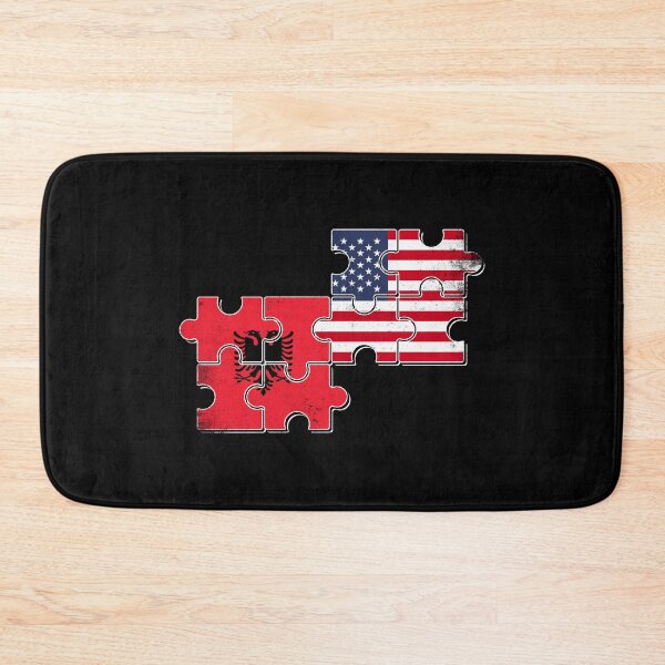 Item preview, Albania USA Flag Albanian American designed and sold by max-it-out.