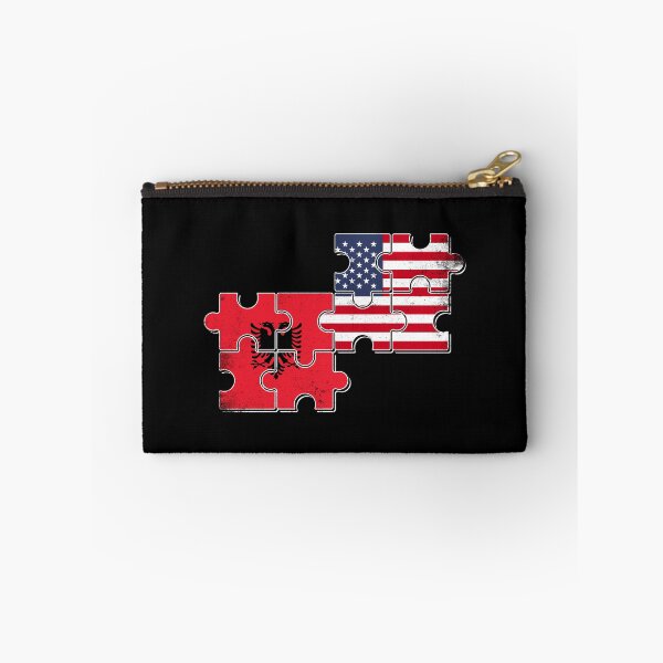 Item preview, Albania USA Flag Albanian American designed and sold by max-it-out.