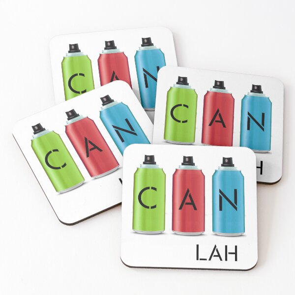 Item preview, Can lah colorful spray cans designed and sold by UniqueDesignHub.