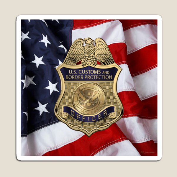 U S Customs And Border Protection Cbp Insignia Magnets | Redbubble