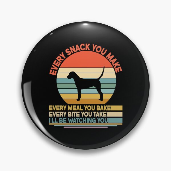 Item preview, English foxhound Every Snack You Make Every Meal You Bake, English foxhound Vintage Dog Owner Mom Dad Birthday Christmas Gift designed and sold by xlnv.