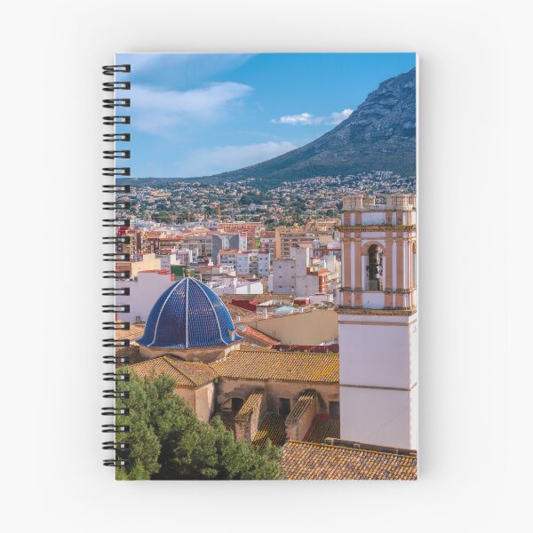 Item preview, Denia Spain Historic Town Blue Church Dome and Belfry designed and sold by acceleratorhams.