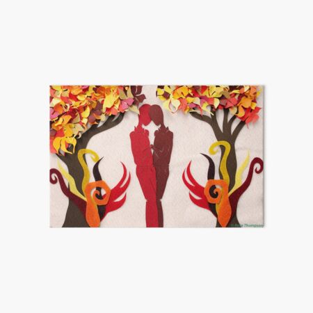 Autumn Kiss #1 Art Board Print