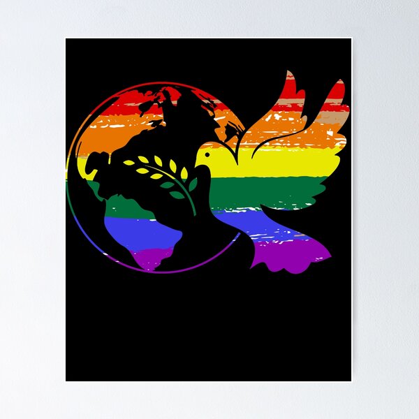 Artikel-Vorschau von Frieden für LGBT Stolz-T-Shirt, designt und verkauft von chihai.