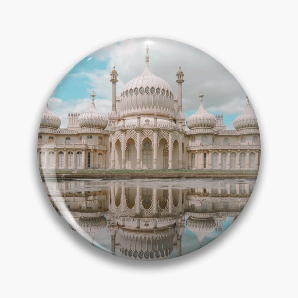 Item preview, Brighton royal pavilion pavillion landmark palace pier england uk reflection designed and sold by emcazalet.