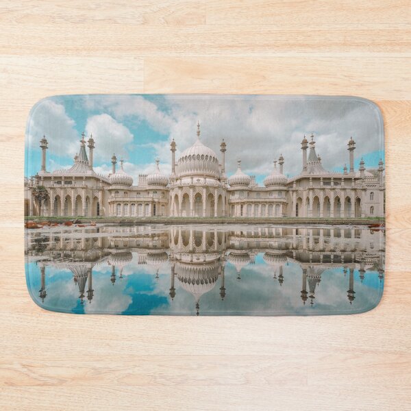 Item preview, Brighton royal pavilion pavillion landmark palace pier england uk reflection designed and sold by emcazalet.