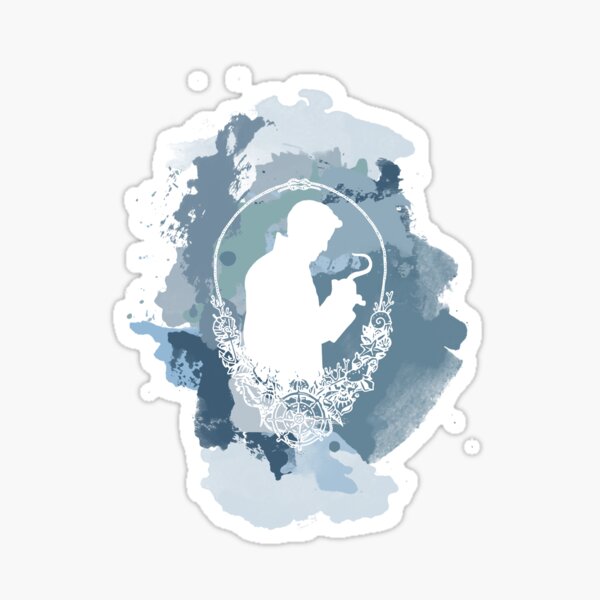 CaptainHook Watercolour Sticker