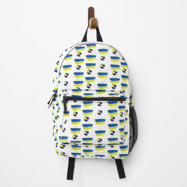 Item preview, Basket & ball blue yellow combo  designed and sold by UniqueDesignHub.