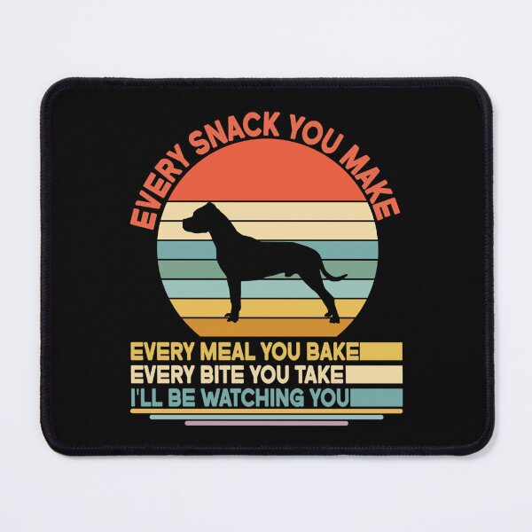 Item preview, Dogo argentino Every Snack You Make Every Meal You Bake, Dogo argentino Vintage Dog Owner Mom Dad Birthday Christmas Gift designed and sold by xlnv.