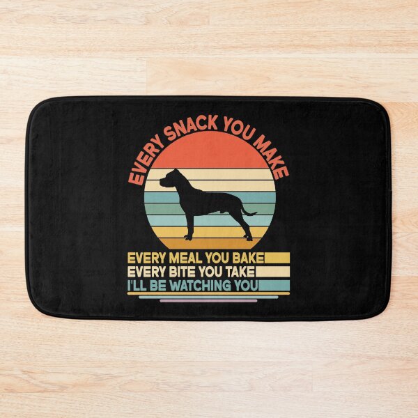 Item preview, Dogo argentino Every Snack You Make Every Meal You Bake, Dogo argentino Vintage Dog Owner Mom Dad Birthday Christmas Gift designed and sold by xlnv.