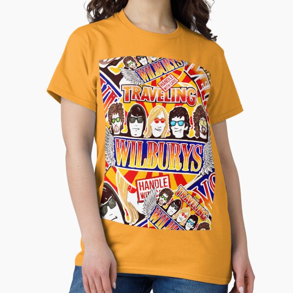 Item preview, Vintage Traveling Wilburys inspired collage pop Art - rock and roll  designed and sold by Kludoman.