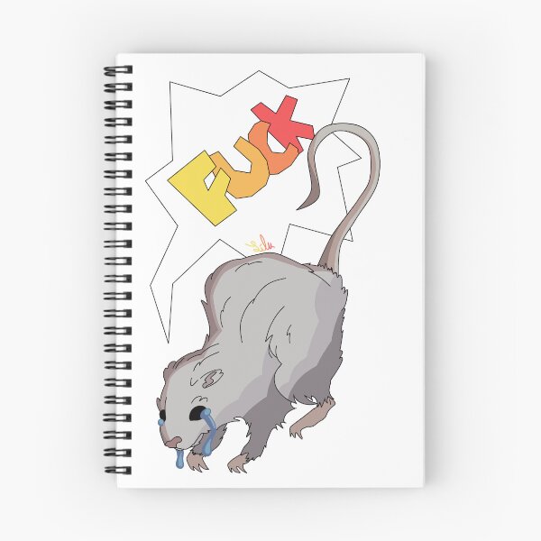 Item preview, a big rat saying ''FUCK'' designed and sold by Art-By-Lilu.
